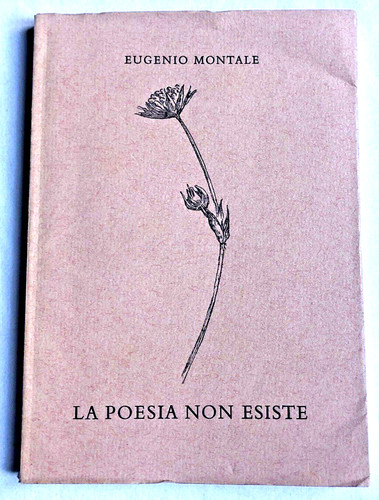Eugenio montale poesia non - eugenio, la