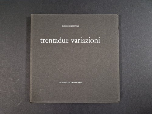 Eugenio montale trentadue - eugenio,