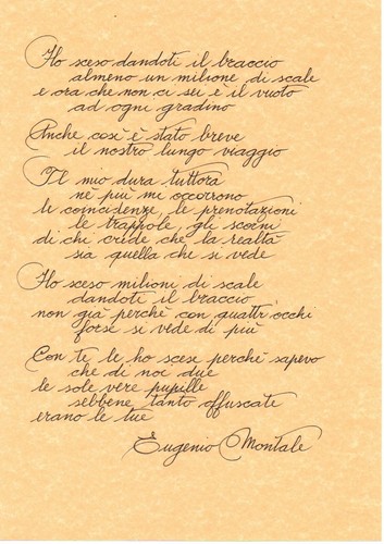 Sceso dandoti braccio - sceso,